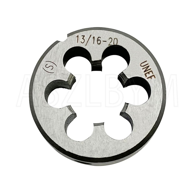 ASZLBYM 13/16-20 HSS Tap And Die Set，UNEF Machine Thread Tap