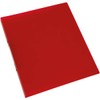 Q-Connect Ring Binder – A4, 4 Rings red/Clear