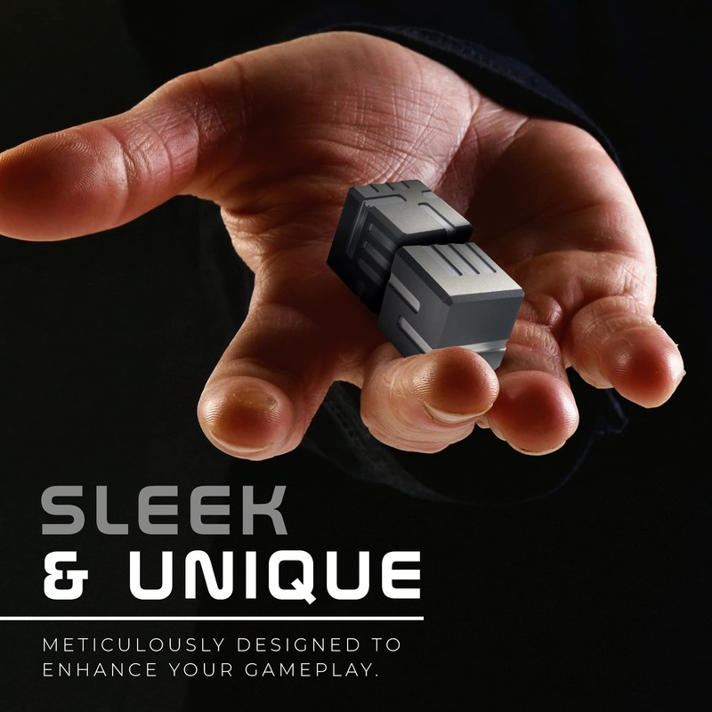 AKO DICE I - ガンメタル - カスタムメタルダイスバージョン1 AKOダイス 16mm D6