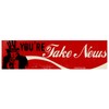 EvolveFISH You're Fake News Bumper Sticker - [11" x 3"]