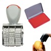 Egg Date Stamp, Egg Dating Set with Stamp, Date Rubber