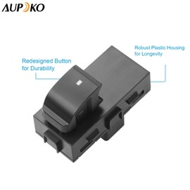 Aupoko Power Window Switch Button Replaces 22895545, 15888174,Front/Rear-right Passenger Side Compatible for 2006-2011 Buick Lucerne, 2007-2013 Chevy Avalanche, 2008-2013 Chevy Silverado,2008-2013 GMC