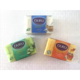 Duru Pure and Natural Body Care Bar Soap Variety Pack - 3 Count