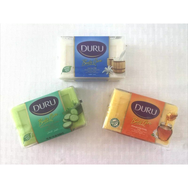 Duru Pure and Natural Body Care Bar Soap Variety Pack