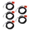 5Pcs Proximity Switch NPN Normally Open 100Hz Response Frequency IP65