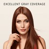 COLORCHARM Permanent Liquid Hair Color for Gray Coverage| 6A Dark