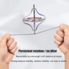 Gyroscope Relieve Stress Toys Fingertip Decompression Toy Durable Portable Metal