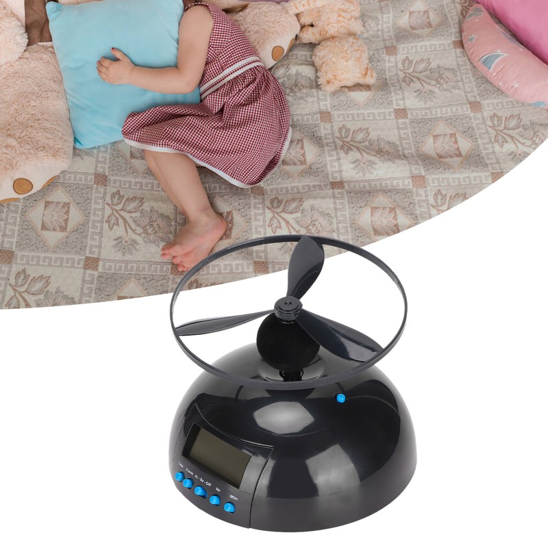Electronic Clock Multipurpose Run Away Flying Alarm Clock for Bedroom