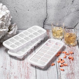 My Water Broke Baby Shower Game with 80 Mini Plastic Babies, 3 Ice Cube Trays and 1 Sign, Used for Ice Baby Shower Games, Latin