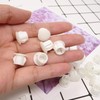 Honbay 50PCS White Hole Plugs Plastic Flush Type Hole Plugs