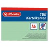Herlitz Index Cards A4/A5/A6/A7/A8 Pack of 100