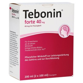 Tebonin Forte 40 mg Solution 2 x 100 ml Drops PZN: 6995998