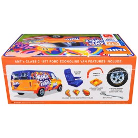 DCD Skill 2 Model Kit 1977 Ford Custom Van 'Fanta' 1/25 Scale Model by AMT