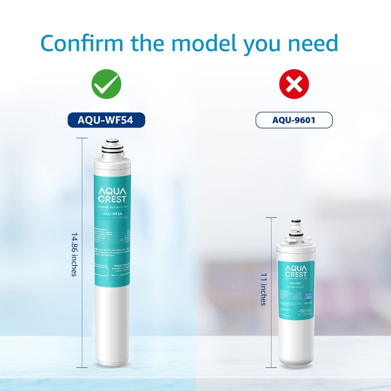 AQUACREST 9001 Under Sink Water Filter, Compatible with Moen 9001