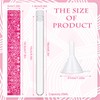 Copkim 38 Pcs Tampon Flask Set Included Tube Flasks Containers