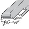 Prime-Line L 5892 Window Grid Retainer, Clear Plastic (6 Pack)