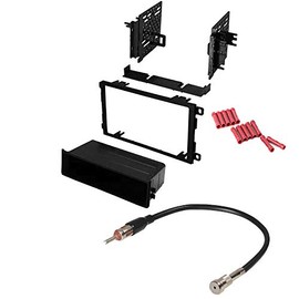 CACHÉ KIT99 Bundle with Car Stereo Installation Kit for Oldsmobile 2001 – 2003 Aurora – in Dash Mounting Kit, Antenna for Double Din or Single Din Radio Receivers (3 Item)