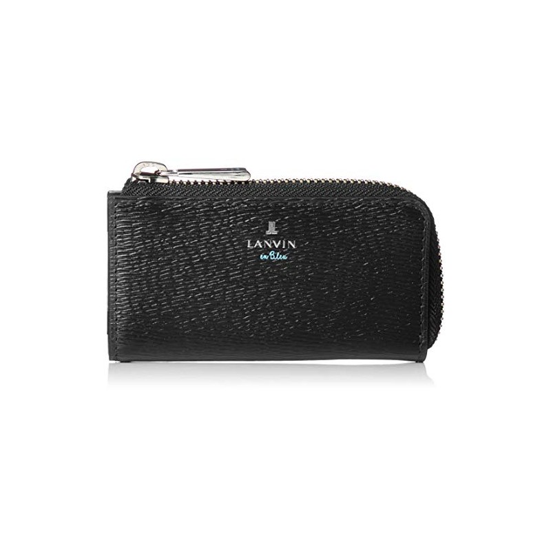 Lanvin On Blue 579602 Key Case, Zipper, Wagram Accessory, Black