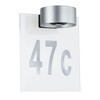Paulmann 79674 Outdoor Housenumber Transparent Plastic
