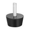 sourcing map Conical Vibration Damper Bracket with M8 x 30