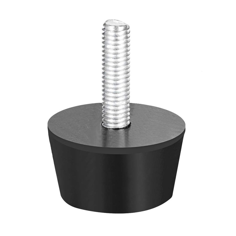 sourcing map Conical Vibration Damper Bracket with M8 x 30