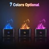 Colorful Flame Air Aroma Diffuser Humidifier, Upgraded 7 Flame Colors
