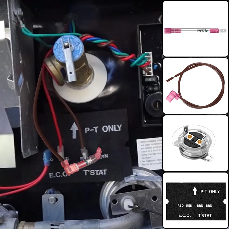 VORIGY RV Water Heater Thermal Cutoff Kit - ECO Thermostat