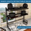 Over Sink Dish Drying Rack, Loyalfire 3 Tier Full Stainless