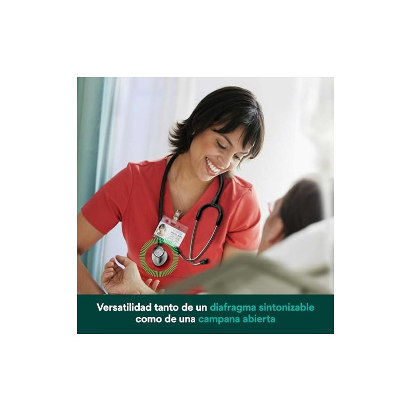 3M Littmann Estetoscopio Lightweight II SE, Manguera Color Azul Caribe