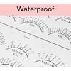 LEES A.M. 1 PC Lash Mapping Chart Eyelash Extension Beginner