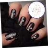 Beavorty Elegant Nail Decor 9 Boxes Pearl Rhinestone Gems for