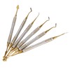 6pcs Dental Composite Resin Filling Spatula Dental Instrument Accessory