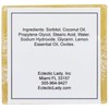 Eclectic Lady Lemon Glycerin Soap, 4 oz Bar