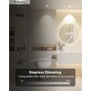 Adetu 2 Inch 5CCT White LED Recessed Ceiling Light with