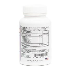 SuperBio Probiotic with The Spirulina Promotes 600% More Healthy Bacteria Growth. Treat Your Body to The Best Organic Probiotic with Prebiotic Spirulina for Women and Men