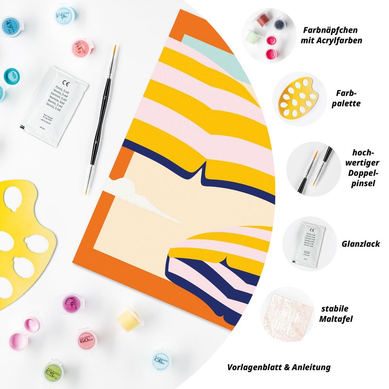 Ravensburger CreArt Sunny Times 23900 Painting by Numbers for Adults