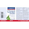 Lamberts L Theanine with Lemon Balm Vegan - 60 Capsules
