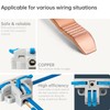 GKEEMARS 20Pcs 4 Way T Tap Wire Connectors, Quick Wire