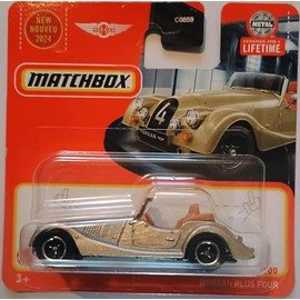 Matchbox 2024 Morgan Plus Four [Metalflake Champagne] Champagne 66/100