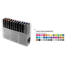 ShinHan Touch Twin Marker Set 36