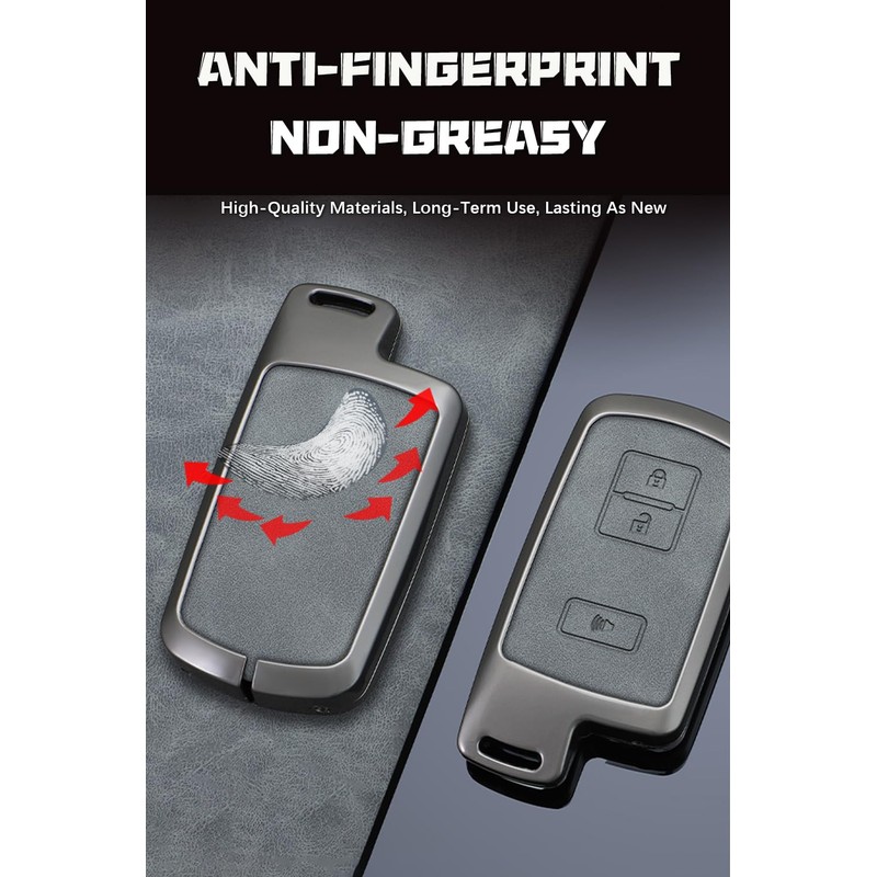ontto Zinc Alloy Car Key Case Cover fit for Toyota
