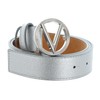 VALENTINO Hampton Belt W75 Argento