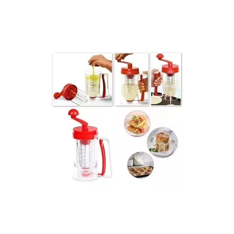 Gourmet Maquina Dispensadora Mezcladora Para Hotcakes Cupcakes