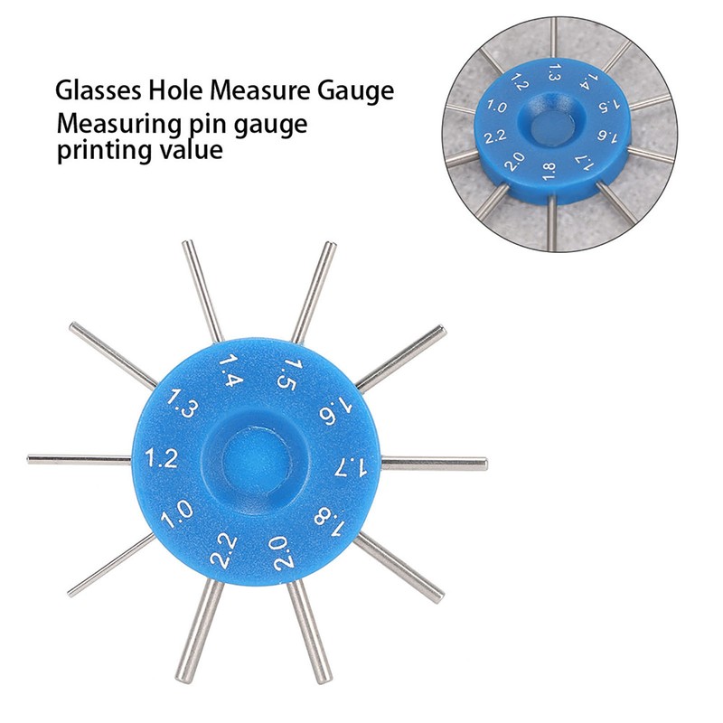 0.01mm Precision Professional Glasses Hole Measuring Tool Eyeglass Repair Tools