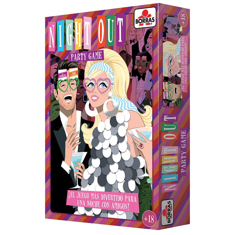 EDUCA BORRAS NIGHT OUT PARY GAME KIDULT +18 AÑOS