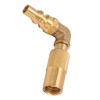 Propane Refill Adapter 9/16 to 1/4 Compact Connection Good Sealing