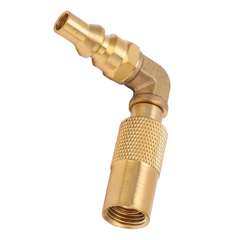 Propane Refill Adapter 9/16 to 1/4 Compact Connection Good Sealing