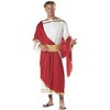 California Costumes Men's Adult-Caesar, Red/White, Standard Costume