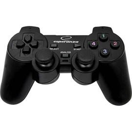Esperanza Gamepad EG102 WARRIOR PC,Black