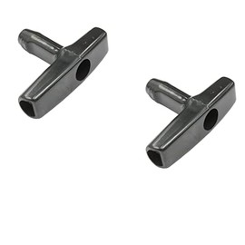GardenPal Starter Handle for Stihl 009, 011, 017, 018, 024, 026, 051, 070, 076, 080, 90; TS400, TS410 Replaces OEM 1121-195-3400 Handle for Chainsaw Cut-Off Saw (2 Pack)